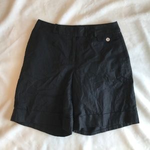 Hanna & Gracie linen rayon bermuda s…